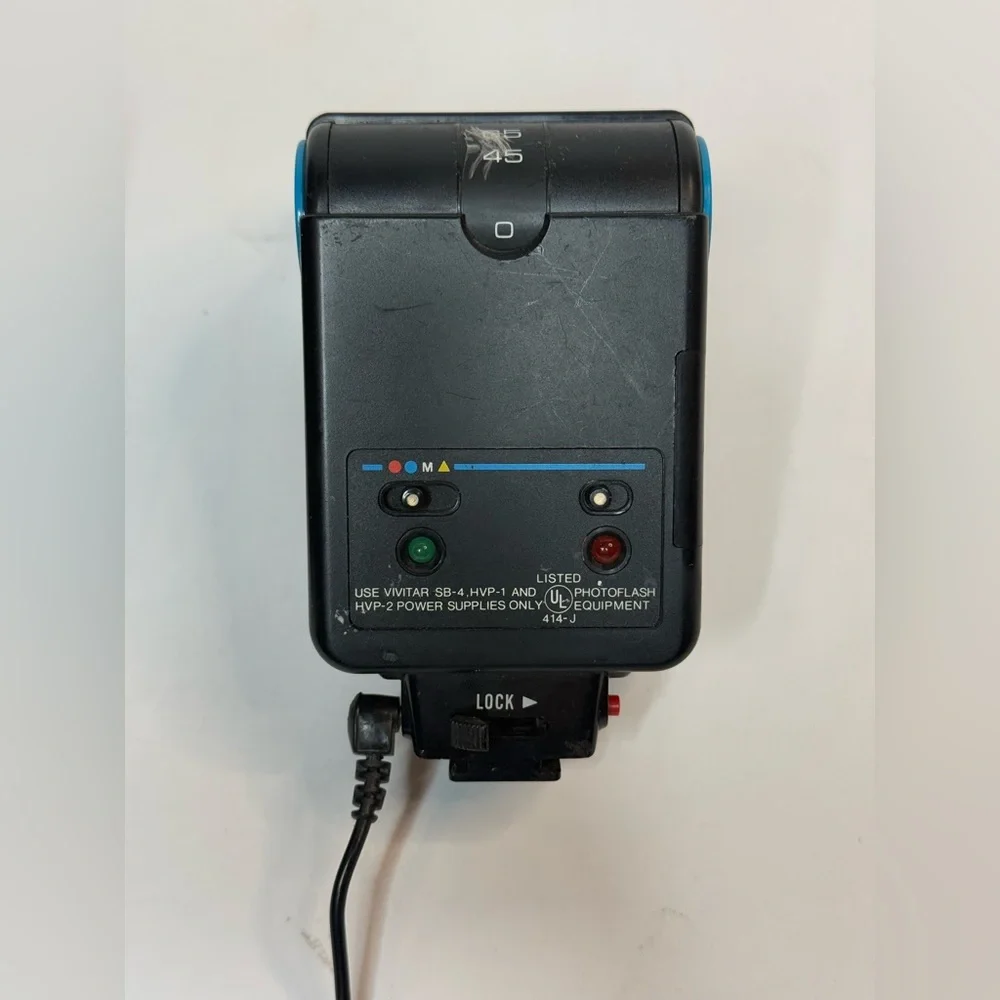 Vivitar 2500 Zoom Thyristor Flash & Auto 30D Dedicated Camera Flash Lot